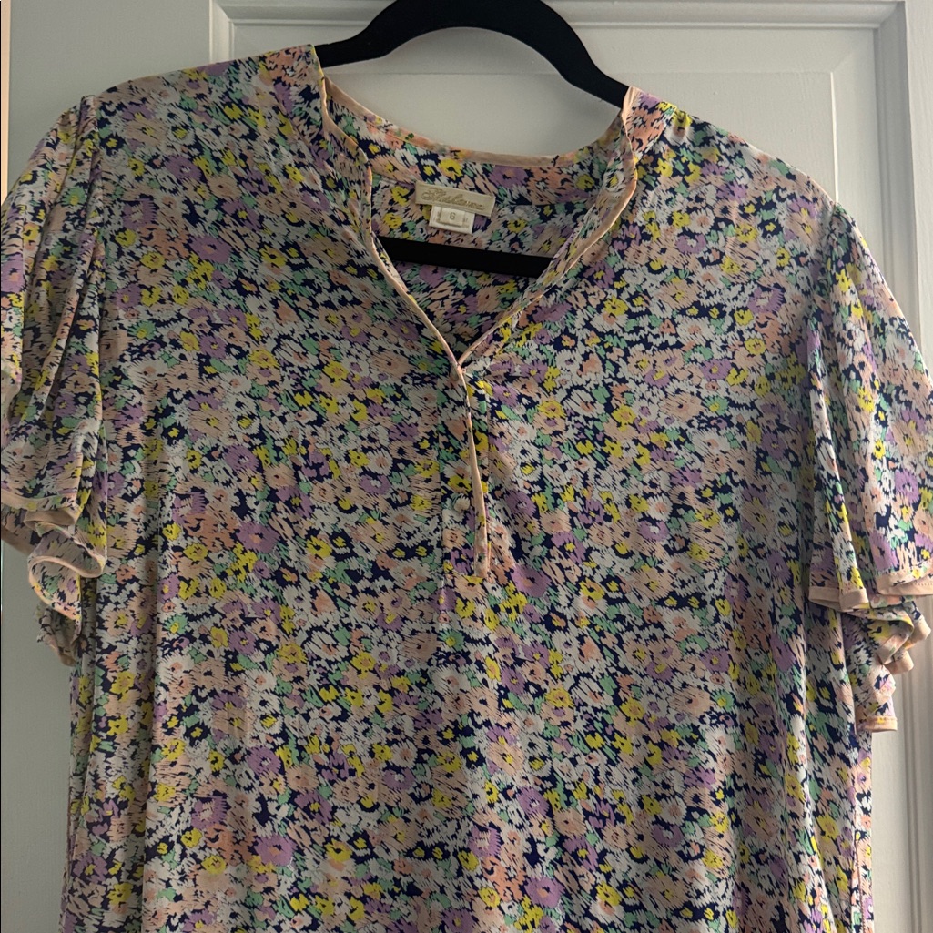Shoshanna Floral Midi Dress - Multicolor